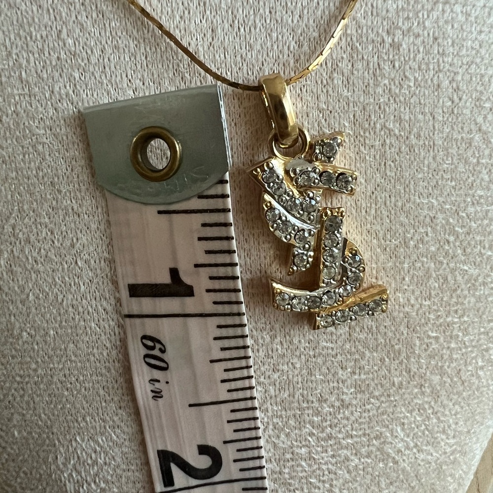 YSL Vintage Pendant Necklace - Picture 6 of 6